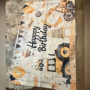 Happy Birthday Construction Theme Set